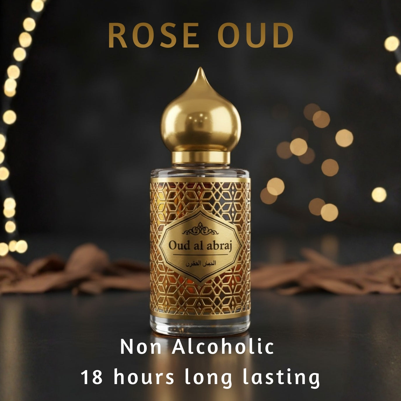🌹 Rose Oud Attar Luxury Fragrance Set 15ml (Buy 1 Get 1 Free) 😍 Alcohol-Free Long Lasting Perfume Gift Box | Oud Al Abraj India