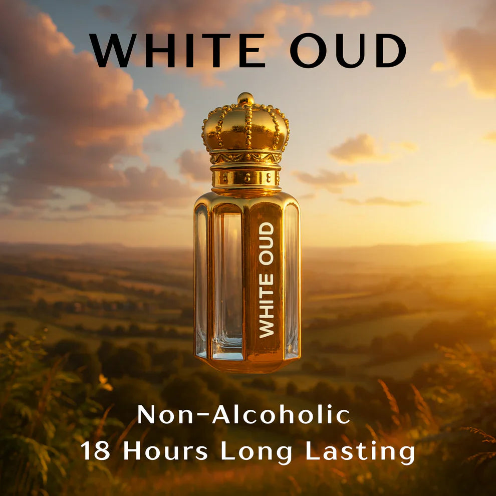 Original White Oud Attar - 15ML + 15 ML (PACK OF 2)