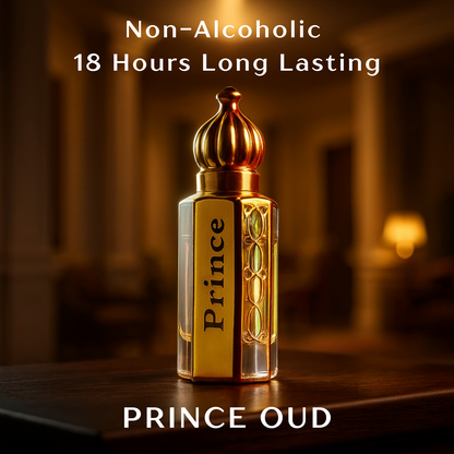 Prince Oud Luxury Attar 15 ML + 15 ML [Pack of 2 | Ramzan Offer]