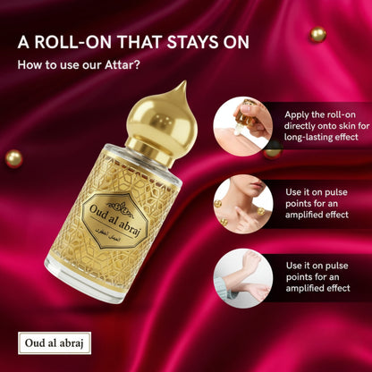 The White Oud Attar - 15ML + 15 ML [Pack of 2] | Eid Offer