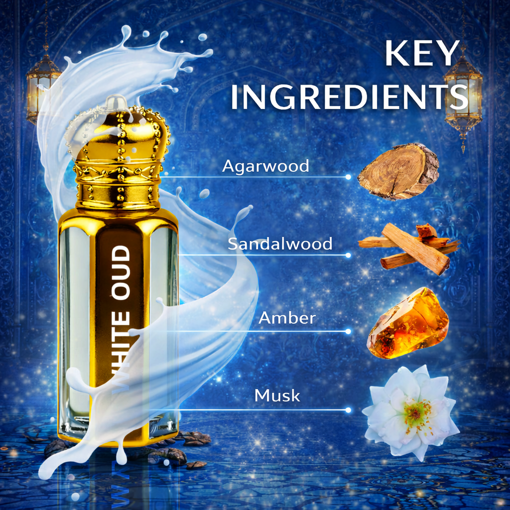 Original™ White Oud Attar - 15ML + 15 ML (30ML TOTAL) | SUMMER SALE!