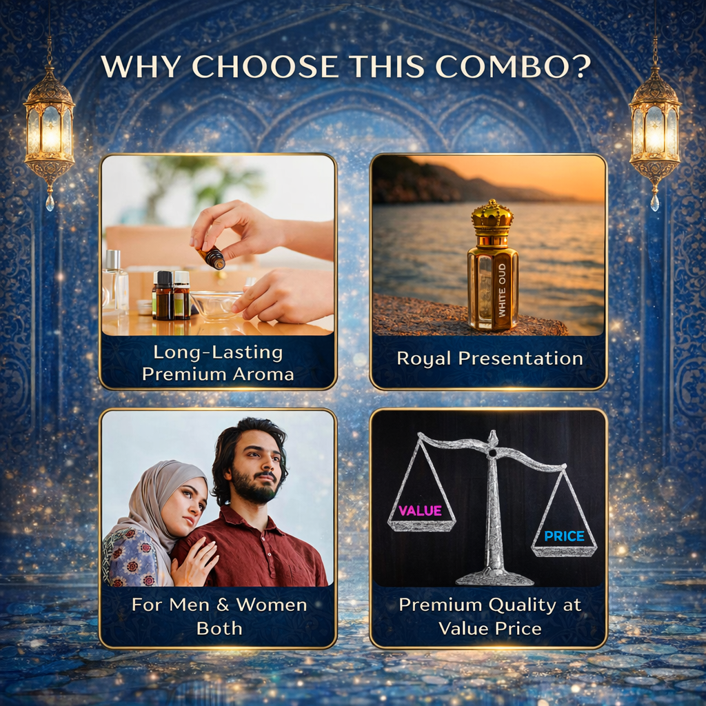 Original™ White Oud Attar - 15ML + 15 ML (30ML TOTAL) | SUMMER SALE!