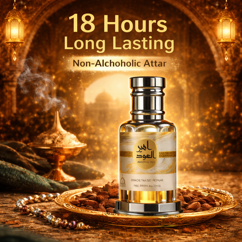 Original Ameer Al Oud Luxury Attar | 15 ML + 15 ML | Total 30 ML | Ramadan Month Sale