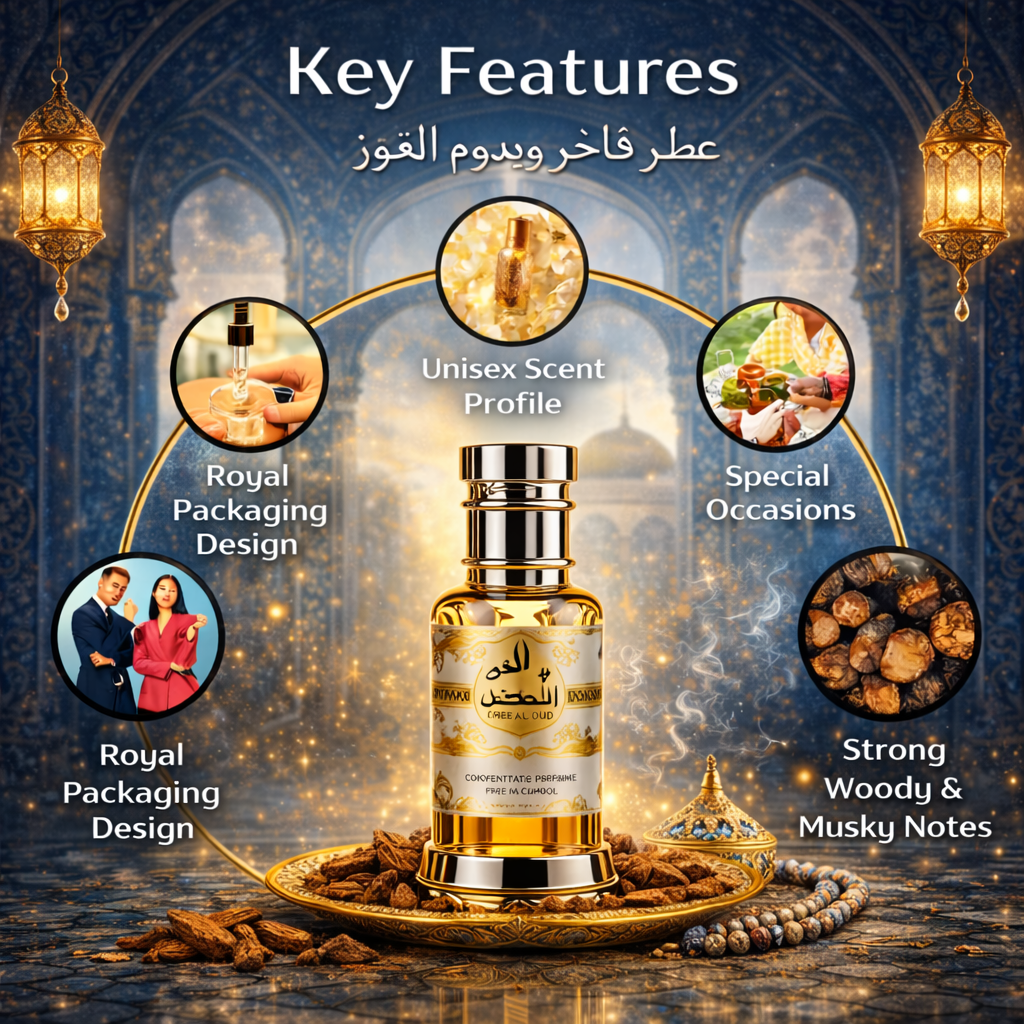Original Ameer Al Oud Luxury Attar | 15 ML + 15 ML | Total 30 ML | Ramadan Month Sale