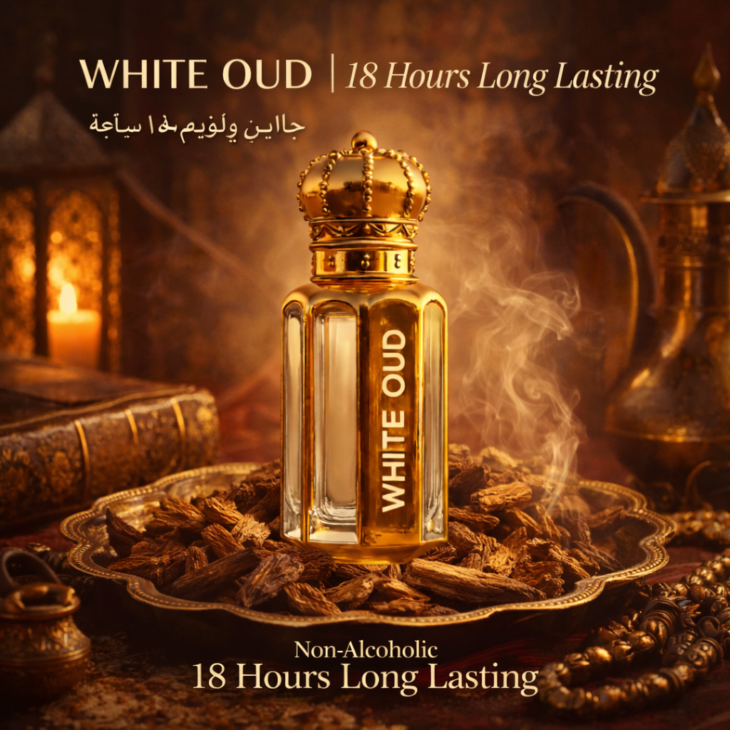 Original White Oud Attar - 15ML + 15 ML (PACK OF 2)