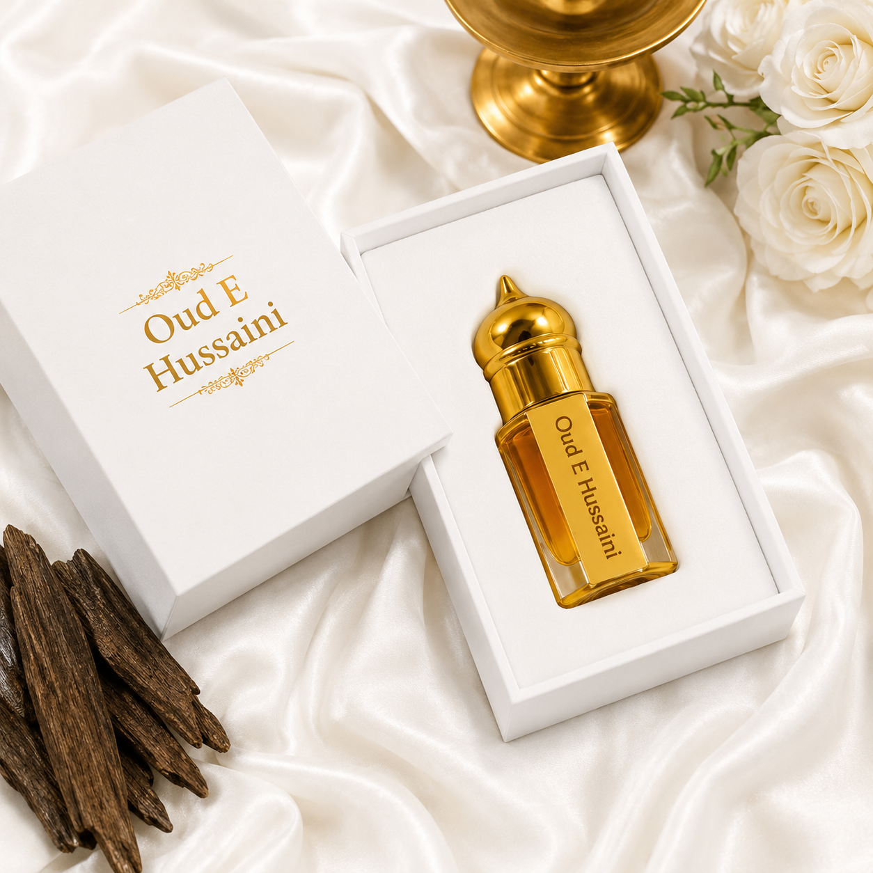 Original Oud-E-Hussaini Attar | 15 ML + 15 ML | Pack of 2 | Eid Special Offer