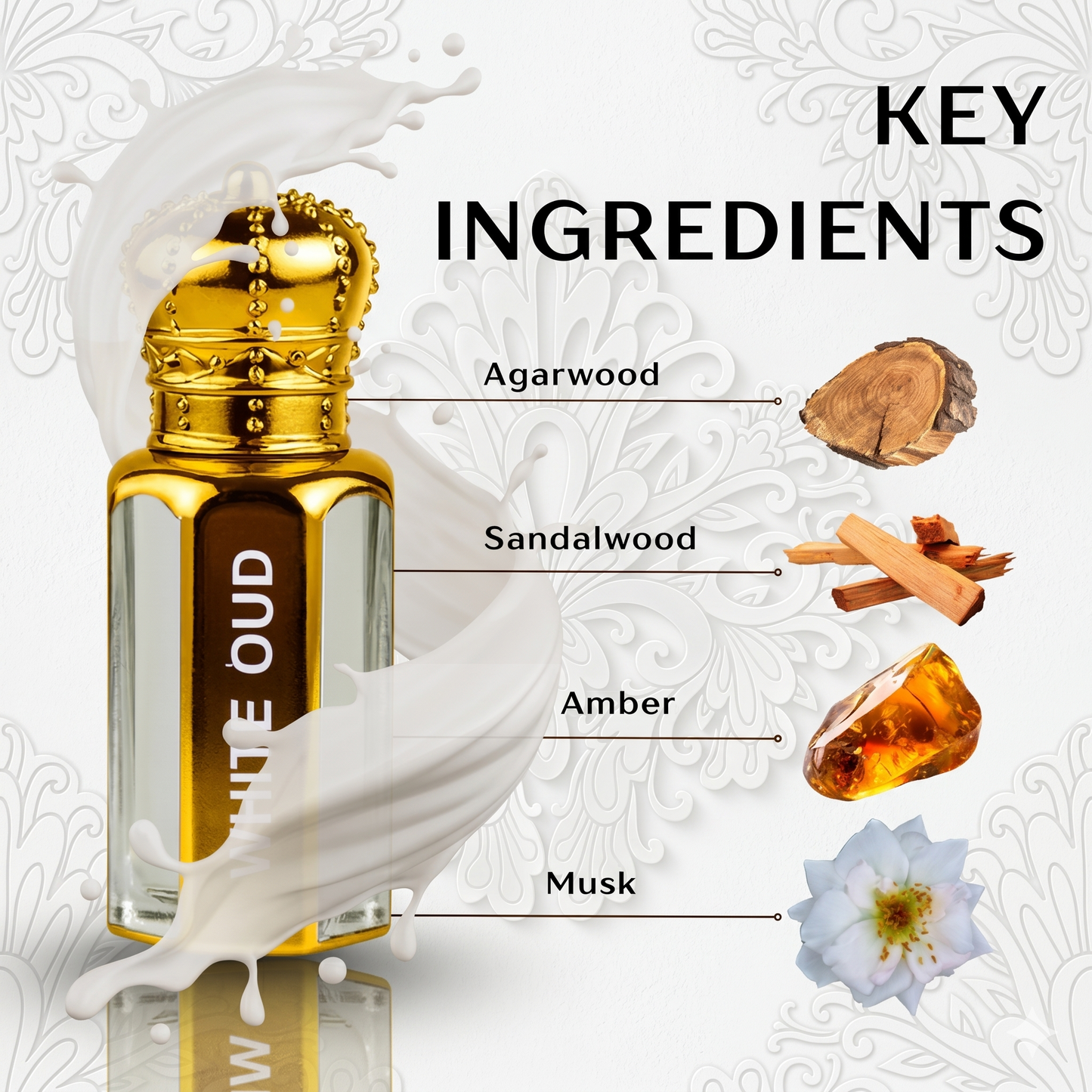 The Original White Oud™ Attar - 15ML + 15 ML (30ML TOTAL) | Eid Al-Adha Sale!