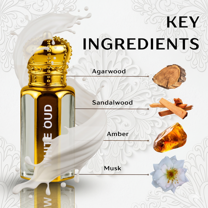 The Original White Oud™ Attar - 15ML + 15 ML (30ML TOTAL) | Eid Al-Adha Sale!