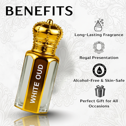 The Original White Oud™ Attar - 15ML + 15 ML (30ML TOTAL) | Eid Al-Adha Sale!