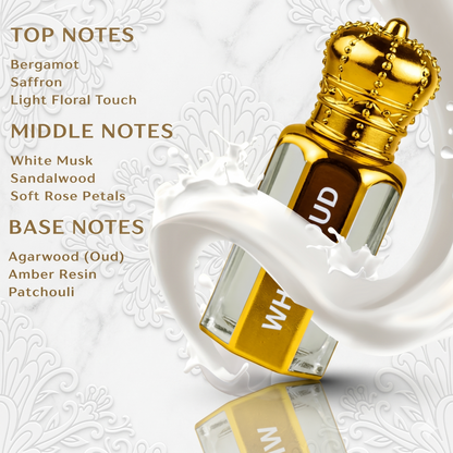 The Original White Oud™ Attar - 15ML + 15 ML (30ML TOTAL) | Eid Al-Adha Sale!