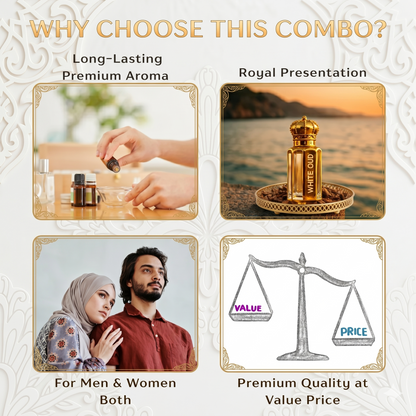 The Original White Oud™ Attar - 15ML + 15 ML (30ML TOTAL) | Eid Al-Adha Sale!