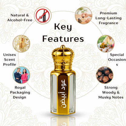 The Original White Oud™ Attar - 15ML + 15 ML (30ML TOTAL) | Eid Al-Adha Sale!