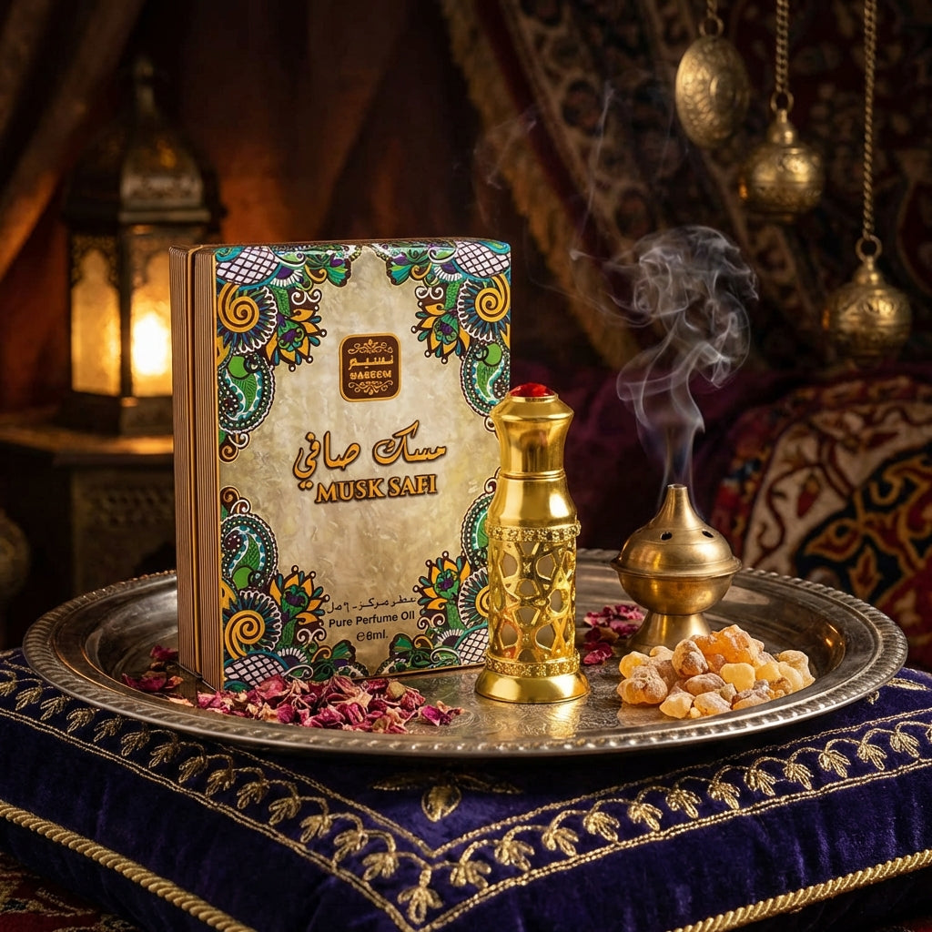 Musk Safi Premium Long Lasting Attar 15ML + 15ML [Pack of 2 | Ramzan Offer]